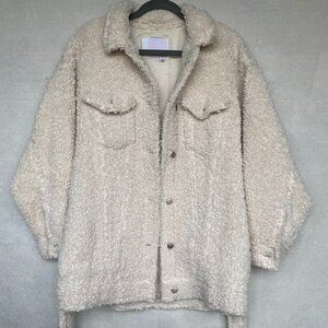 Signature 8 Sherpa Coat size M | Teddy jacket | Oversized